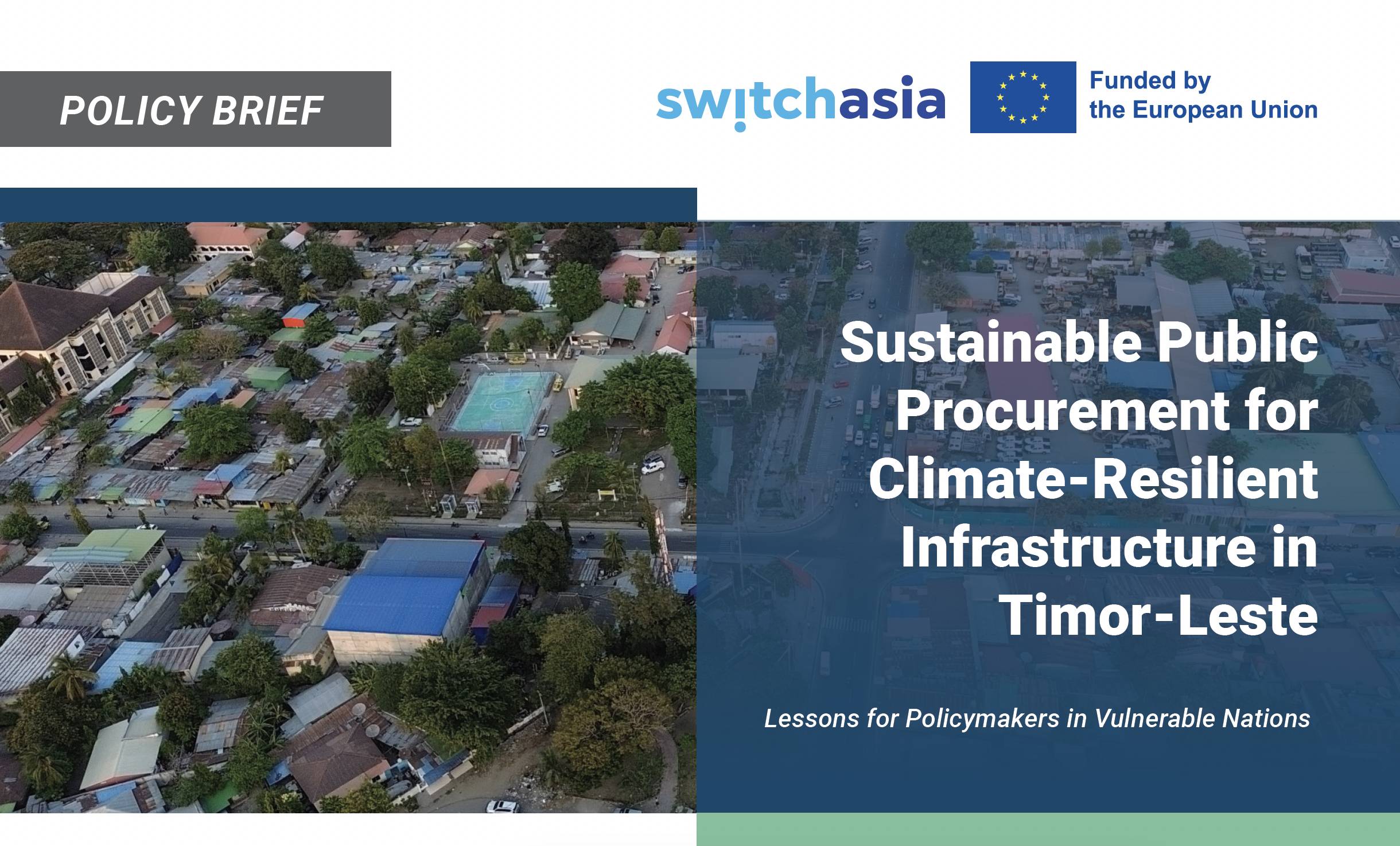 Sustainable Public Procurement for Climate-Resilient Infrastructure in Timor-Leste