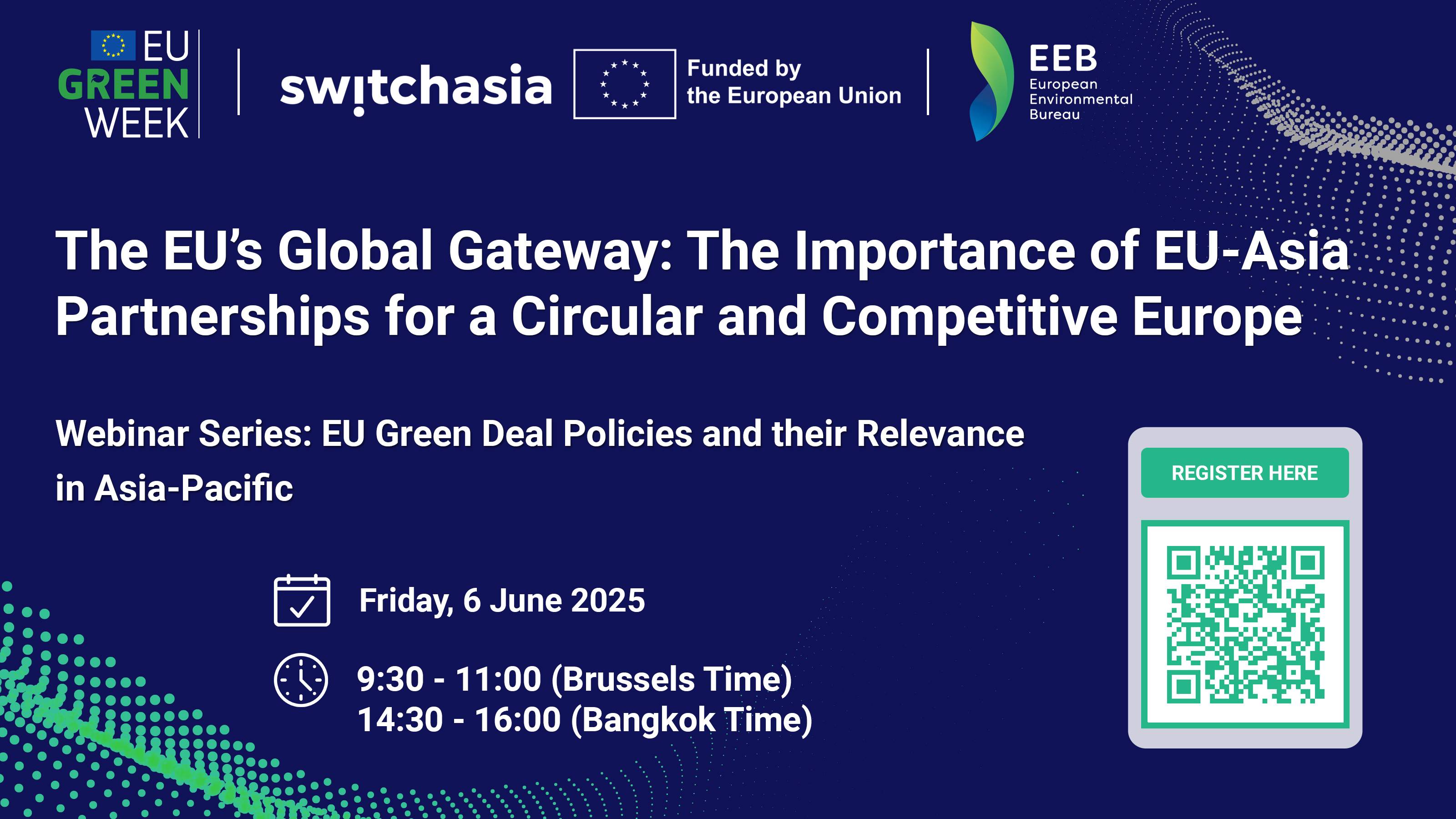 The EU’s Global Gateway: The Importance of EU-Asia Partnerships for a Circular and Competitive Europe