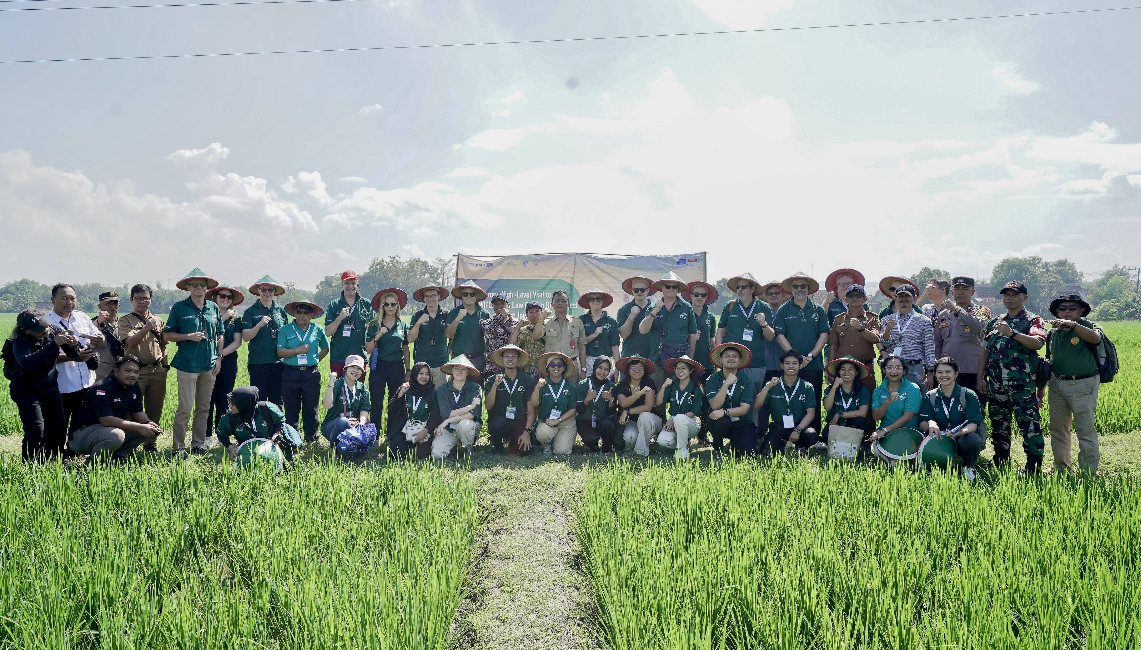 Team Europe Strengthens Collaboration with Central and East Java Provinces on Sustainable Rice Production